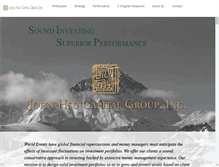 Tablet Screenshot of johnhsucapital.com